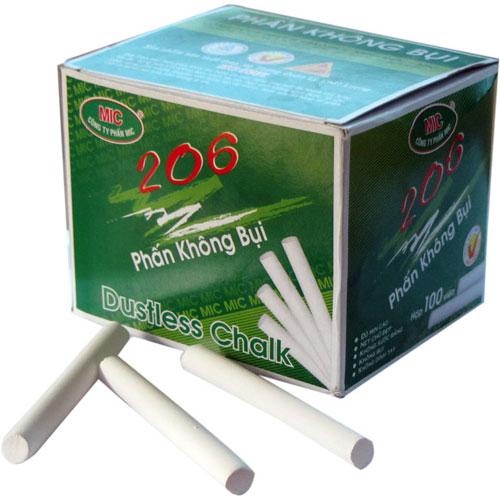 Phấn trắng không bụi Mic (hộp 100)