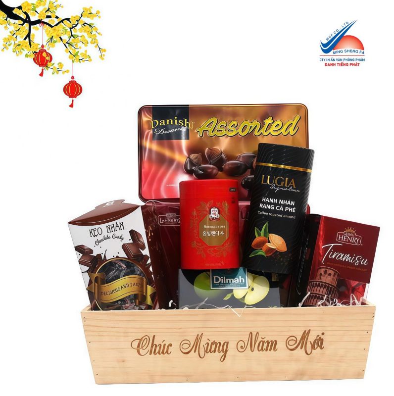set quà tết cho công nhân